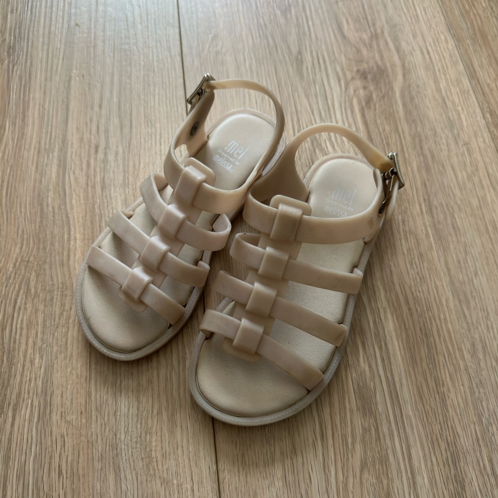 Mini Melissa sandals size 12